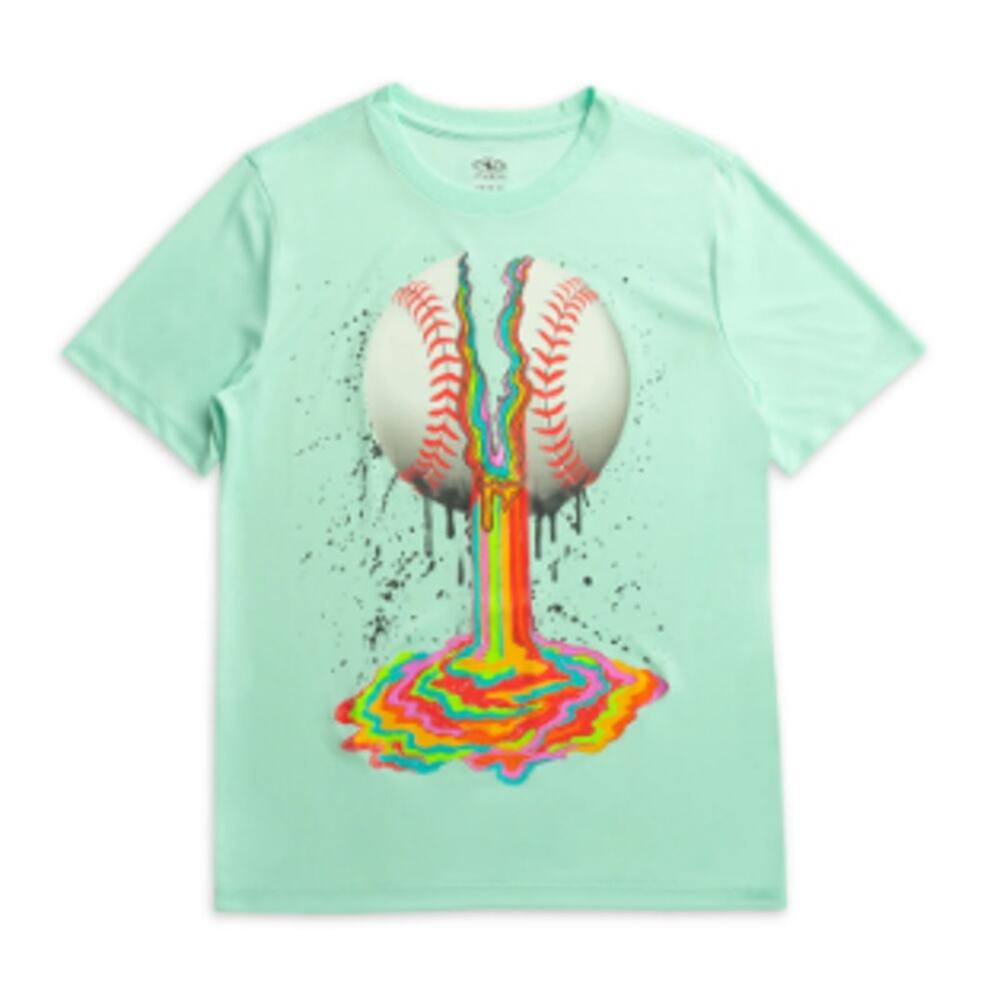 NWT - Boy's Short Sleeve Baseball Graphic T-Shirt Size: XL (14-16)